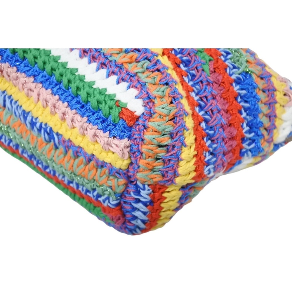 Miu Miu Miu Crochet Pouch Multicolor Leather - Picture 10 of 10
